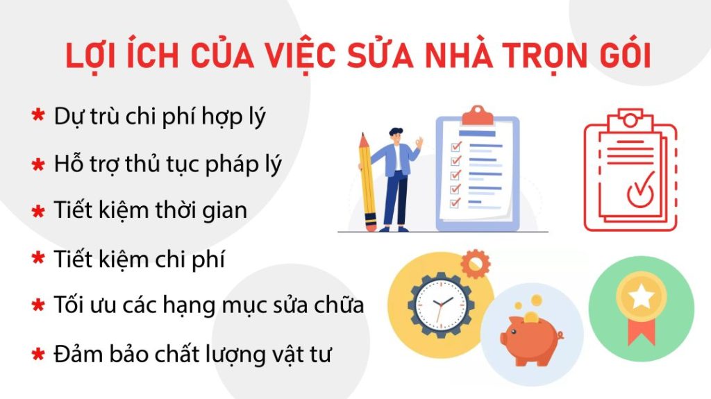 Lợi ích sửa nhà trọn gói